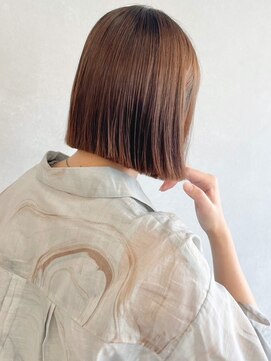 ミュラ(mulah) 似合わせカットストレートボブ＊大人かわいい切りっぱなしボブ