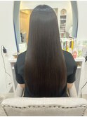 《巻き髪も楽しめる柔らか質感》エルクス髪質改善ストレート