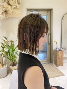 クーナバイトマト 横浜(Cuna by TOMTO) 【RYOSUKE】ボブヘア_切りっぱなしボブ_20代30代40代