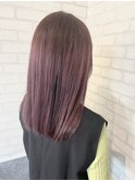 ブリーチ1回~2回/ラベンダーピンク/暖色カラー