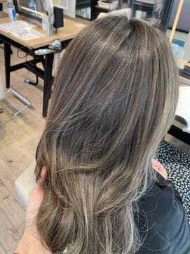 ジュイール(jouir) ミルクティーベージュダブルカラーハイライトカラーケアブリーチ