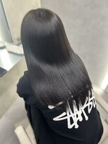 アヴァンス 西田辺(AVANCE.) 暗髪透明感/グレージュカラー髪質改善【西田辺・阿倍野】