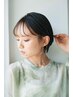 【乾かしただけでまとまりヘアに】カット+カラー+HOGO水トリートメント