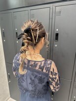 エン(en.)&nbsp;★参列ヘア/編みおろし/リボン