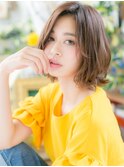 マロンベージュくびれボブディウルフレイヤーc6戸頭20代30代40代