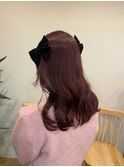 Ayane チェリーレッド　ラベンダーピンク　ワインレッド