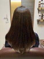 ラテ(Latte)&nbsp;30代40代50代ロングヘアストレートヘア美髪矯正縮毛矯正髪質改善