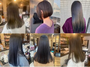 アンフルール(Un Fleur)の写真/紫外線ダメージによるうねりや広がりが気になる前に【Un Fleur】にお任せください！スタイリングを簡単に☆