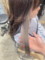 ラフィス ヘアー ロビン 名古屋店(La fith hair robin)&nbsp;透明感のある艶カラー♪2回以上のブリーチでシルバーグレーに！