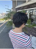 エアリーショート×デジタルパーマ