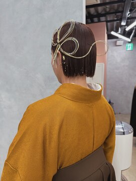 アマーク(a mark) 【松本 華】成人式・卒業式ヘアセット