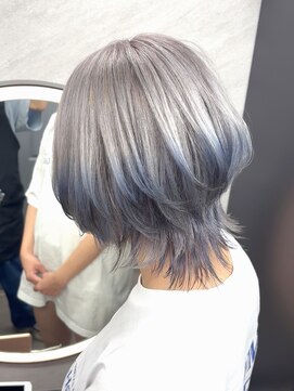 フレームプラス なんば駅前店(FRAME+) エンドグラデーション