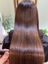 タックバイハレ たまプラーザ(takk by Hale)&nbsp;[takk]髪質改善縮毛矯正/チェリーブラウン