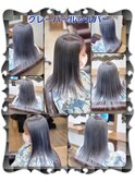 シルバーグレーパール☆Wヘアカラー