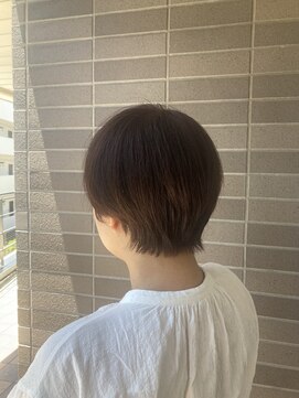 オーガニックマインド 坂戸 鶴ヶ島(organic+mind) イメチェン◎レディなショート×秋のツヤ髪