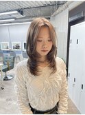 レイヤー ミルクティーベージュ