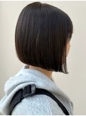 <31>前下がりボブスタイル