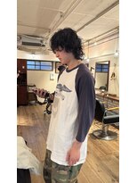 フランチェスカ(Francesca) ウルフパーマ メンズウルフカット