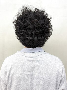 トオ(TOH) メンズソフトパーマメンズショートパーマくるくるパーマパーマ