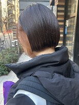 スミス 秋葉原(Smith) ミニボブインナーカラーベージュカラー