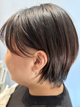 ベルベットヘア 千早店(Velvet hair) プレミアム髪質改善カラー×くびれショート