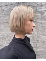 コール ネックス ザ サロン 表参道(COALL nex the salon) 【福島#4】ブロンドハイトーンボブ 表参道 韓国