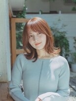 マリー 美容室 所沢店(mary)&nbsp;ミディアムレイヤースタイル