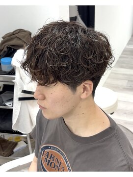 メンズサロンラシルバイレストプラス(MEN'S SALON racil by rest plus) シャドウパーマ