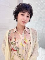 ピークアブー アヴェダ ギンザシックス(PEEK-A-BOO AVEDA GINZASIX) 【ショートパーマ】ボリュームヘア 癖毛風パーマ ◆