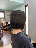艶感ストレートミニボブ