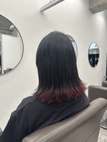 鏡と星 高田馬場 エンドカラー インナーカラー