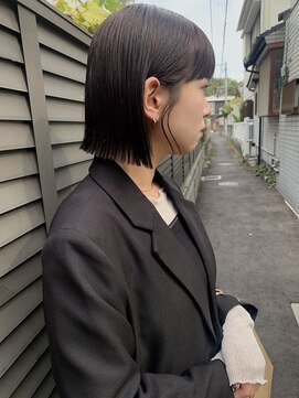 フゥ(Fuuu) 切りっぱなしボブ