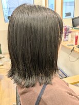 ピース(PIECE)&nbsp;ヘアドネーションからの切りっぱなしボブ　【PIECE　上大岡】