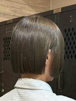 ヲタク 渋谷 代官山 恵比寿(wotaku.) オリーブグレージュ透明感カラーくすみカラーブリーチなしカラー