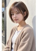レイヤーボブ髪型20代30代40代50代前髪あり前髪なし面長丸顔大宮