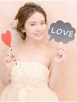 ヘアーサロン ラフリジー(Loufreasy) ウエディング♪外国人風アップ
