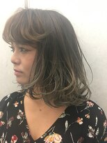 トロニー(TLONY)&nbsp;tlony渋谷 hori  バレイヤージュ ハイライトカラー