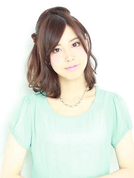 ケーツー あべのキューズモ-ル店(K-two) K-two小顔set/編込みハーフアップ/天王寺