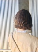 ぱっつんボブ