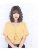 ゆるふわミディーボブ