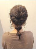 ミディアム/簡単ヘアアレンジ＊