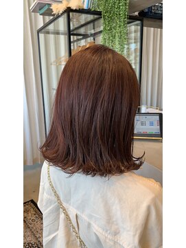 クルニエ(crenier) crenierで作るバイオレットブラウンのボブ○