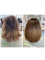 ロッコ 深谷店(ROCCO) #髪質再生#髪質改善#ケラチンブローアウト#トリートメント