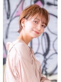 Ameri 大人小顔スリークショート　イルミナカラー　【新宿】