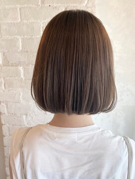 ベルビアンカ(Belle BIANCA) Belle BIANCA 丸みボブ/ブランジュ/イルミナカラー by.Yukiho