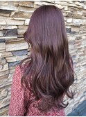 30代/ラズベリーピンク/ロング