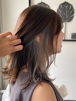 カミットチャーチ(KAMITTO CHUUCH) インナーグレージュ×ラフミディアム