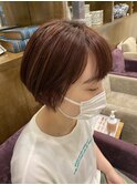 最近流行りのハイライトカラー♪