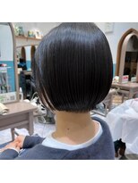 ロンド レグリーズ 立川(Lond leglise) くびれヘア/暗髪/U24/ツヤボブ【深味信也】