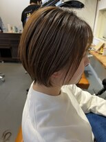 ロイド(Royd.)&nbsp;大人可愛い20代30代丸みショートボブ